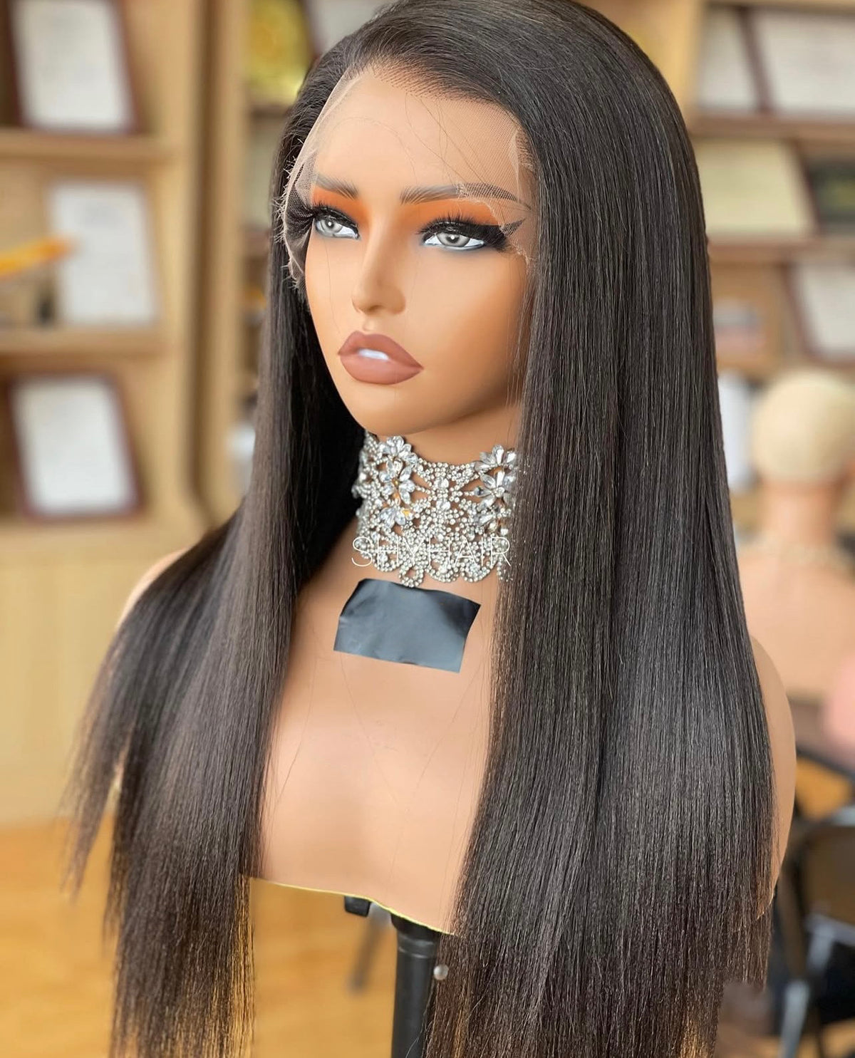 Noir Essence – 13x4 Jet Black HD Lace Wig