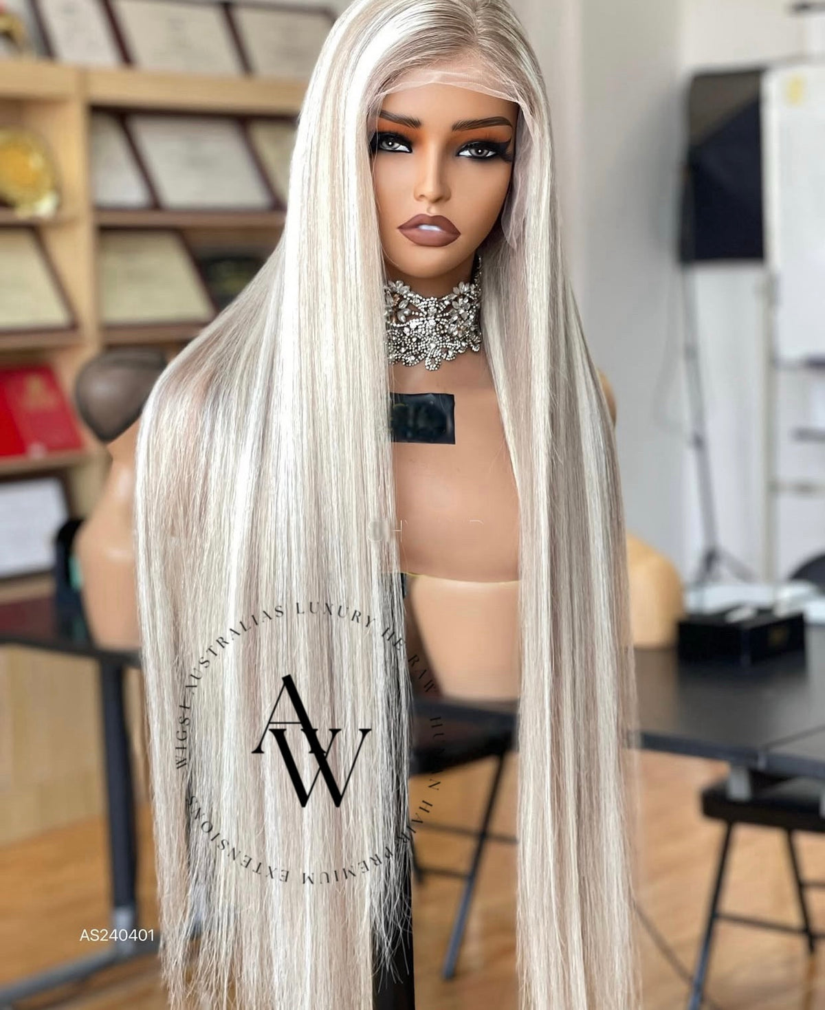Icy Melt highlight wig AllWIGS.au – Premium Luxury Balayage Wig Collection (VIP Sale)