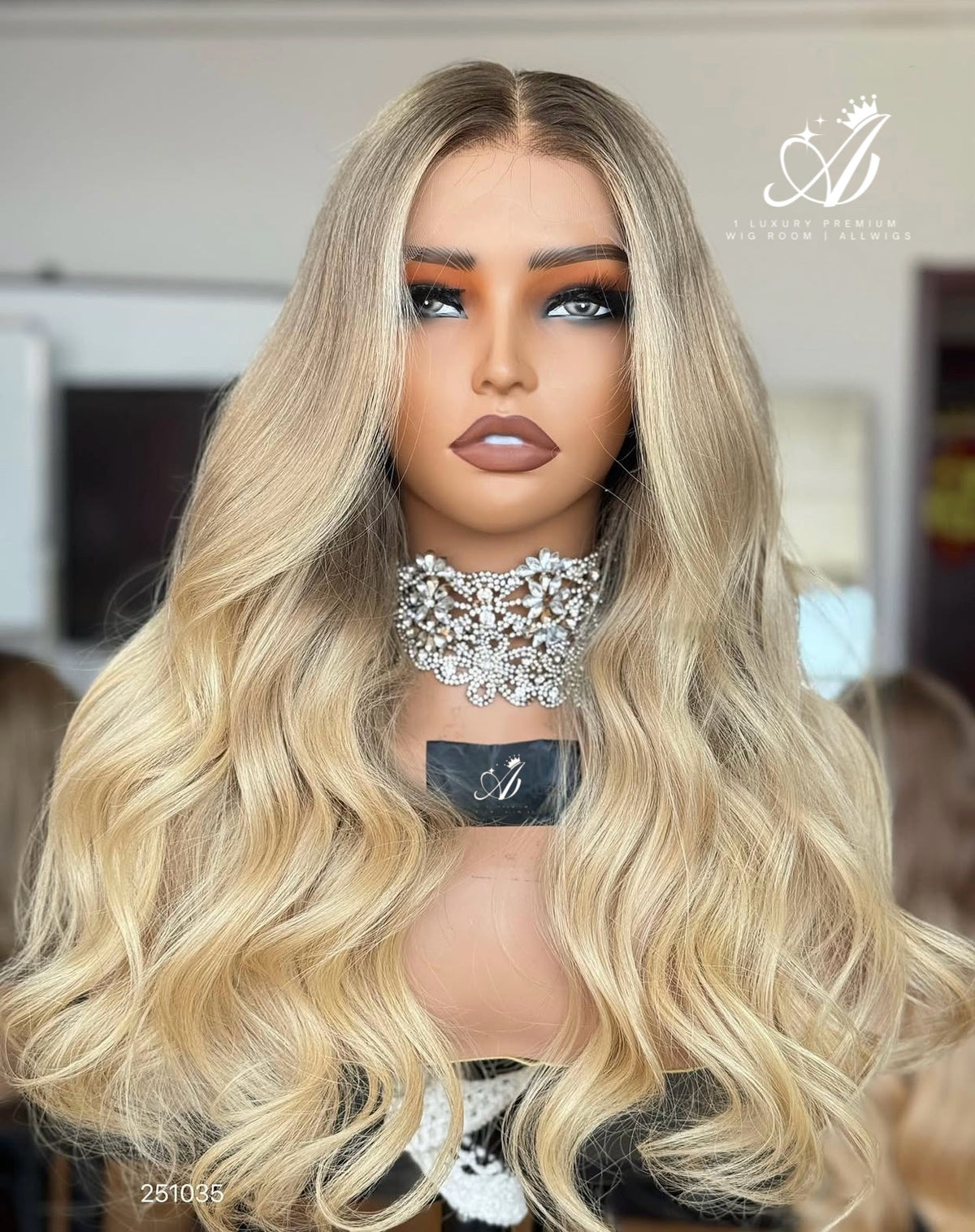 Hollywood Silver-Ash Blonde — Premium 2.0 Lace (Celebrity Finish)