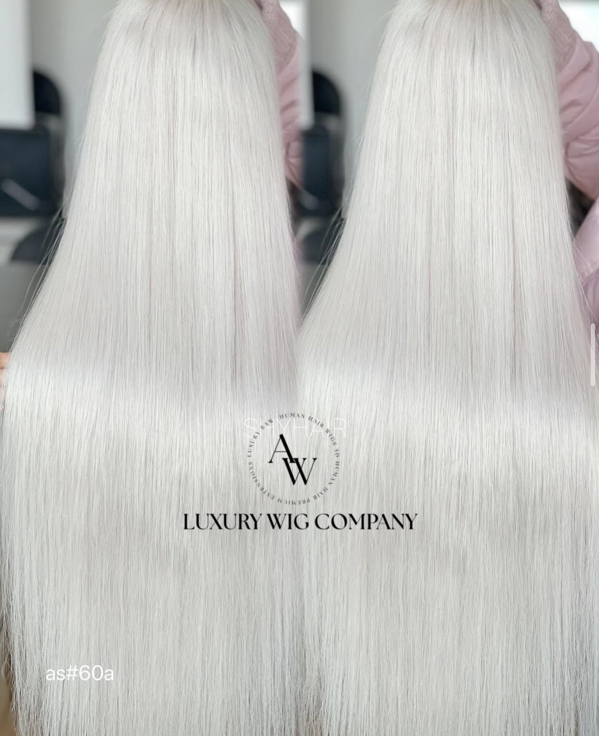 (VIP) Platinum Glow HD Lace Front Wig Premium Luxury Soft HD 5.0 Knot