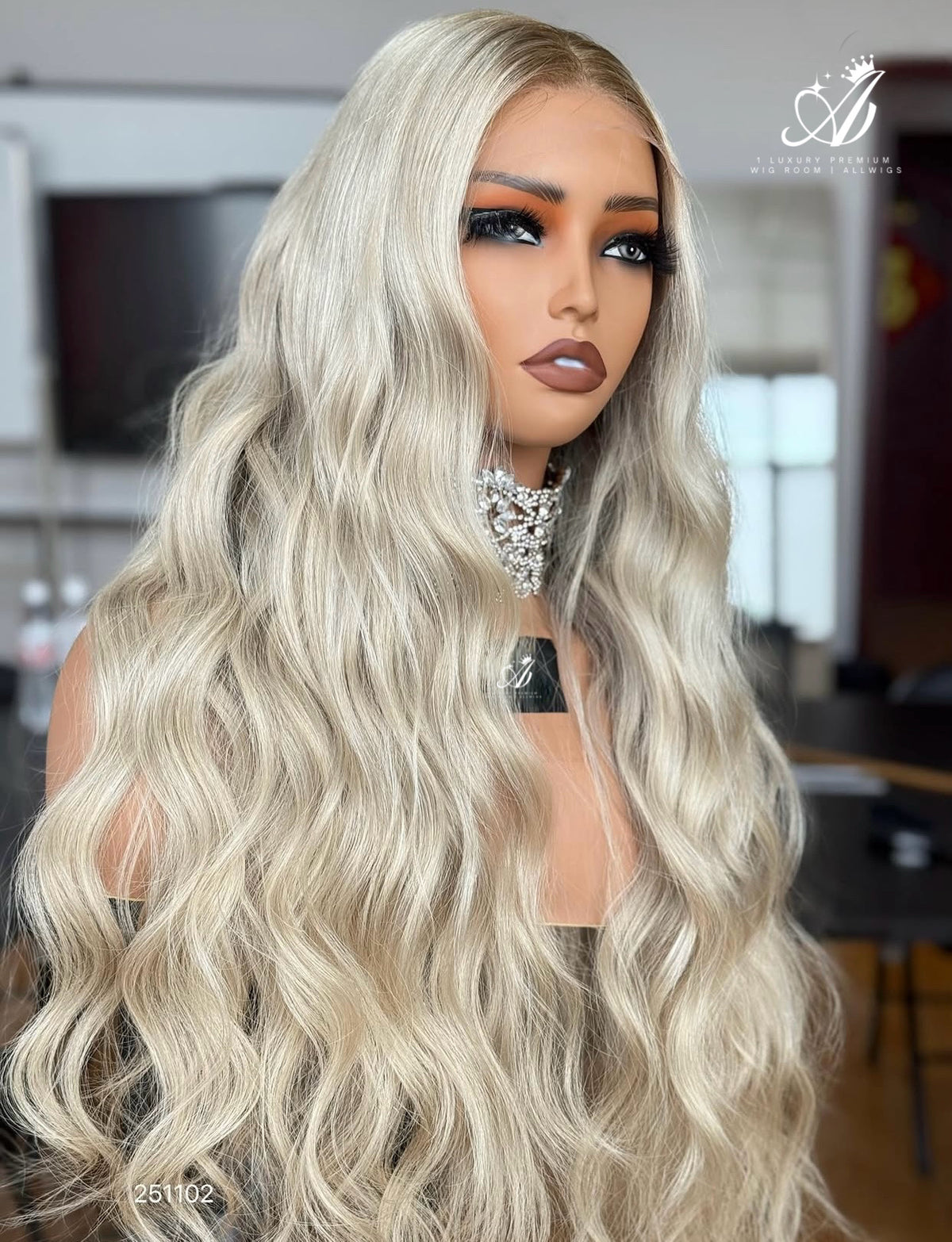 Russian Blonde Balayage Melt – Premium 2.0 Lace | 5.0 Luxury Lace Upgrade