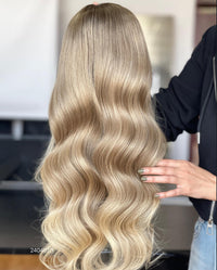 Ultra (VIP) Serina Russian/Slavic 5.0 Knot HD Melt Luxury Lace Platinum 2.0 Blonde Lace Frontal Wig 22–50 Inches | 1 Top Premium Quality Raw Hair Allwigs.Store™️