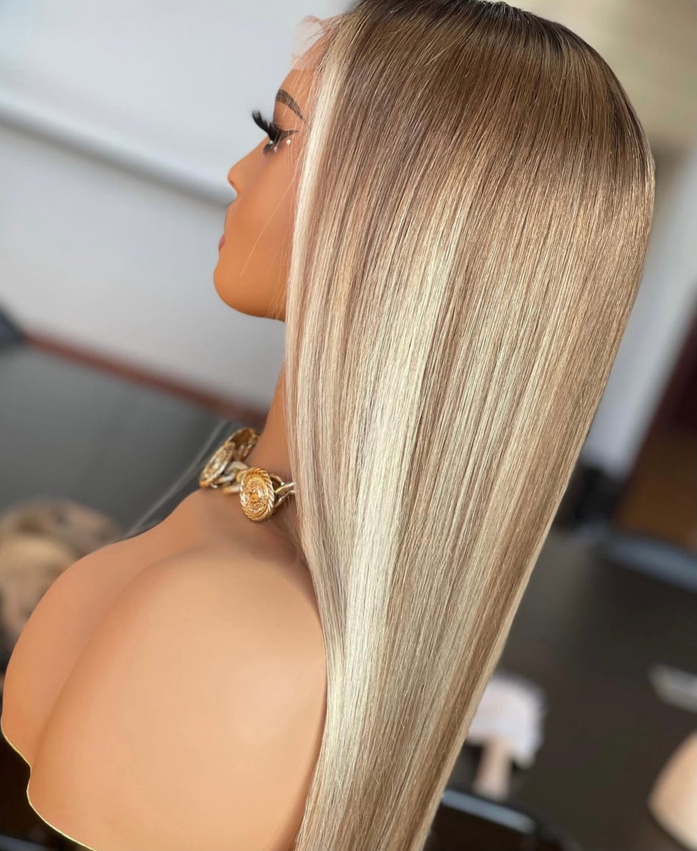 Ultra Luxury Balayage Lace Frontal Wig | 13x5 HD Lace | Top Premium Raw Hair