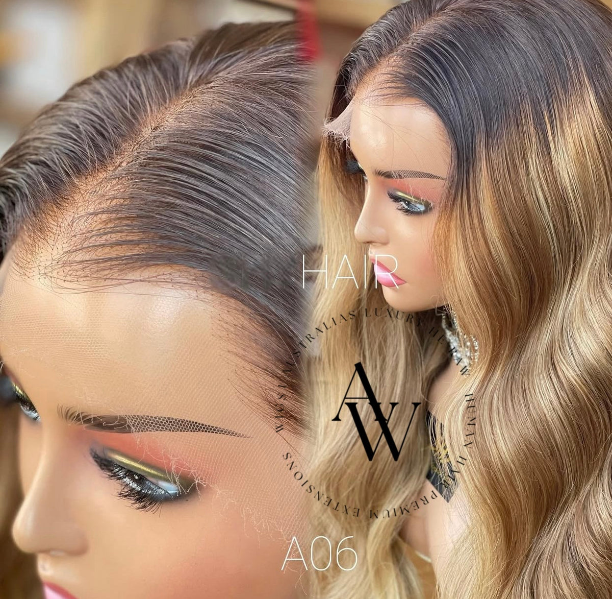 Caramel Dew Wig AllWIGS.au – Premium Luxury Balayage Wig Collection (VIP Sale)