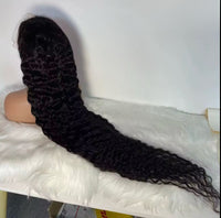 (VIP) Jet Black Premium Anabelle - Body Wave HD Lace Wig Water Lace Front Perfect Vacation Unit Season Sale HD Luxury Wig, Hot Selling
