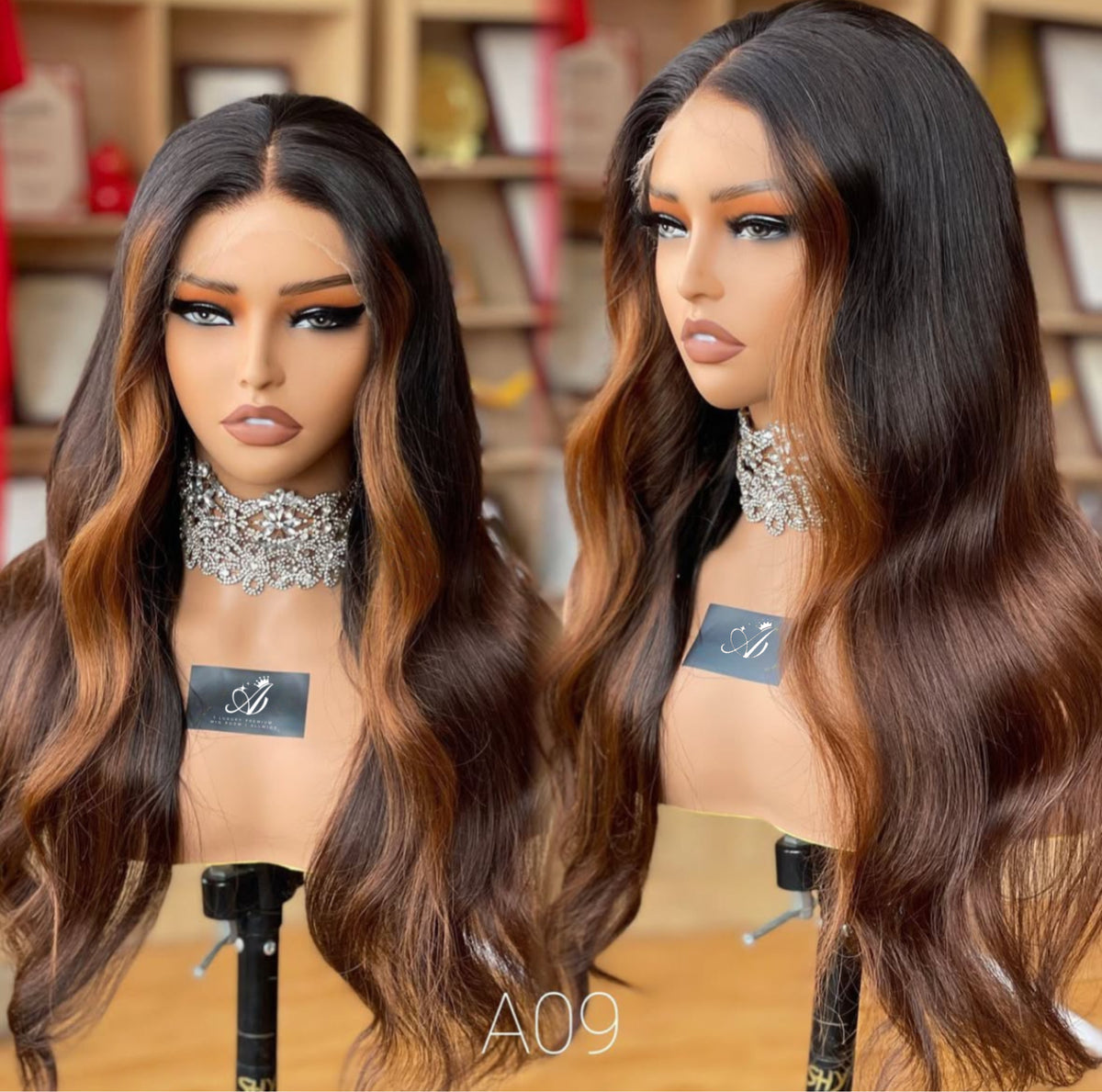 Balayage Brown Chestnut– Platinum Melt Luxury Wig | Premium 5.0 HD Lace | Glonal Bestseller