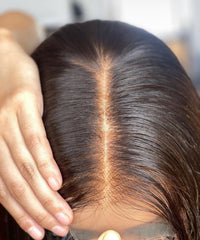 (VIP) Platinum Melt Straight Jet Black Runway Collection Black Premium Noir Tier Top Quality Long-lasting Shiny 13x5 5D Single- Donor 100% Human Hair Wig Popular Selling 40* inches