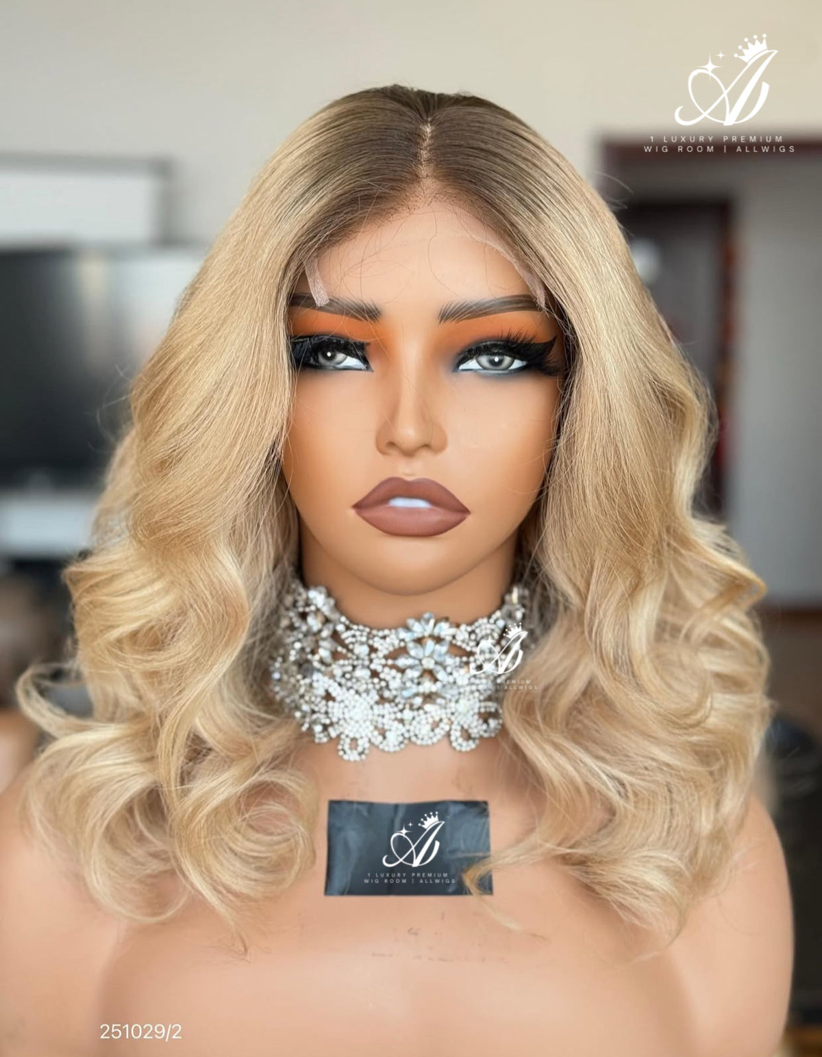 Balayage Icon™ Short Bob | Premium 5.0 HD Lace Wig – Russian Human Hair | AllWigs.stor
 Balayage Muse™ Bob