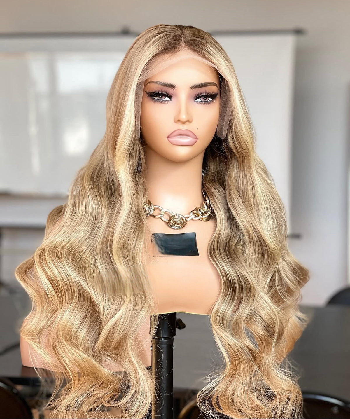 Toffee Glow – HD Wig with Caramel Wig 13x4