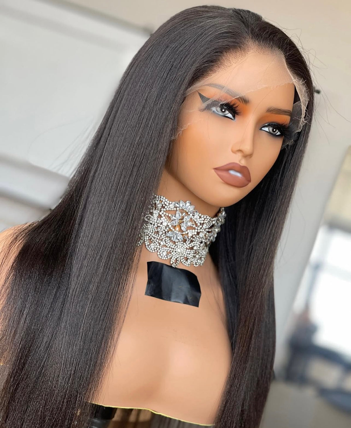 Noir Essence – 13x4 Jet Black HD Lace Wig