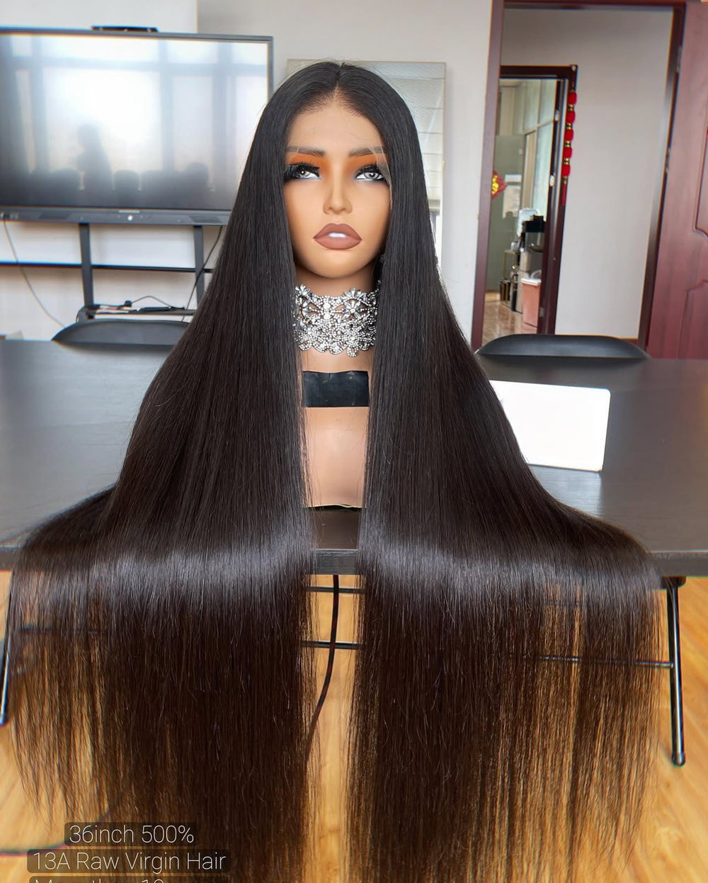 Noir Essence – 13x4 Jet Black HD Lace Wig