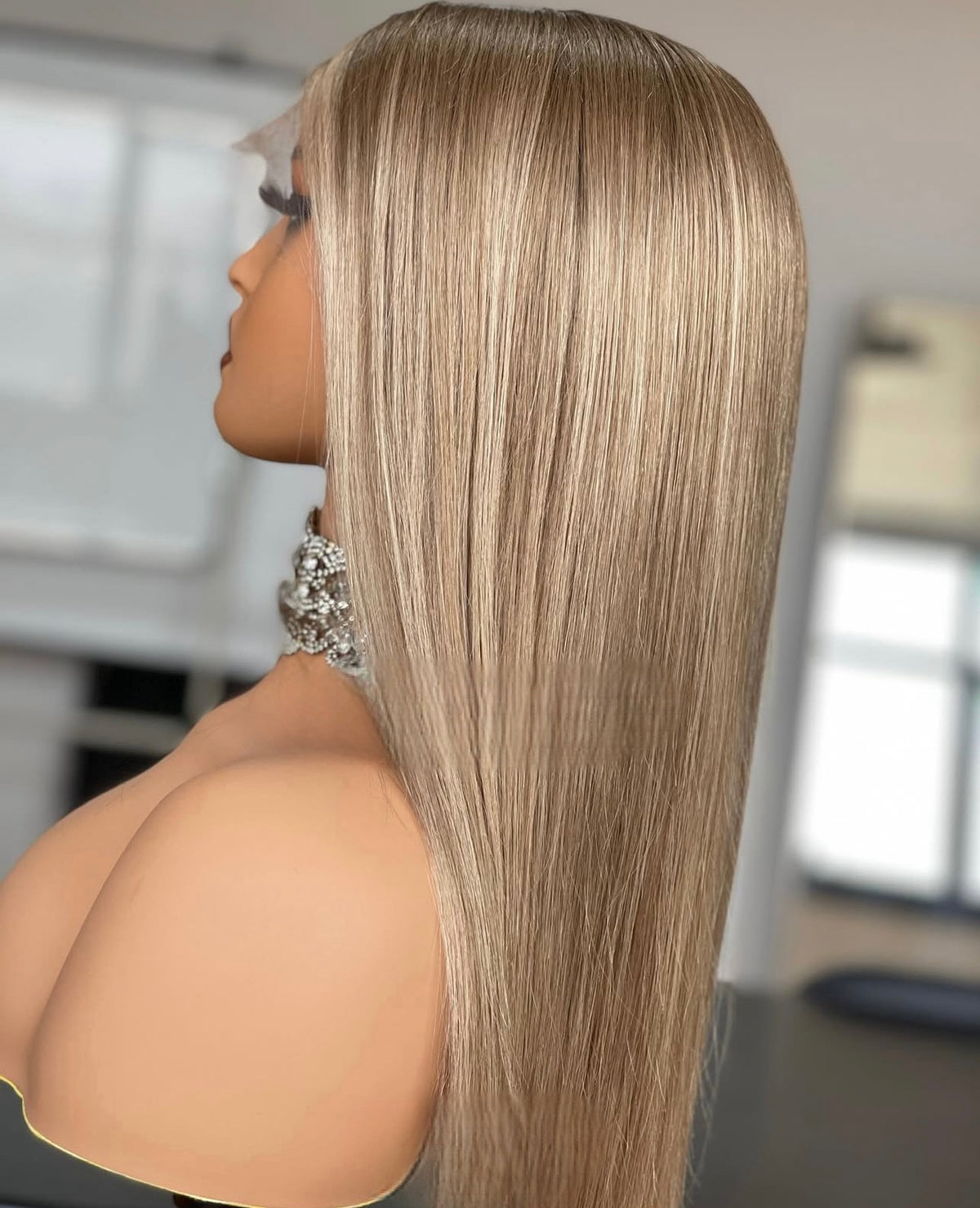 Toffee Blonde – HD Lace Balayage Wig - Elegant Blonde Wig single donor 13x4 Wig - The Beyonce Wig