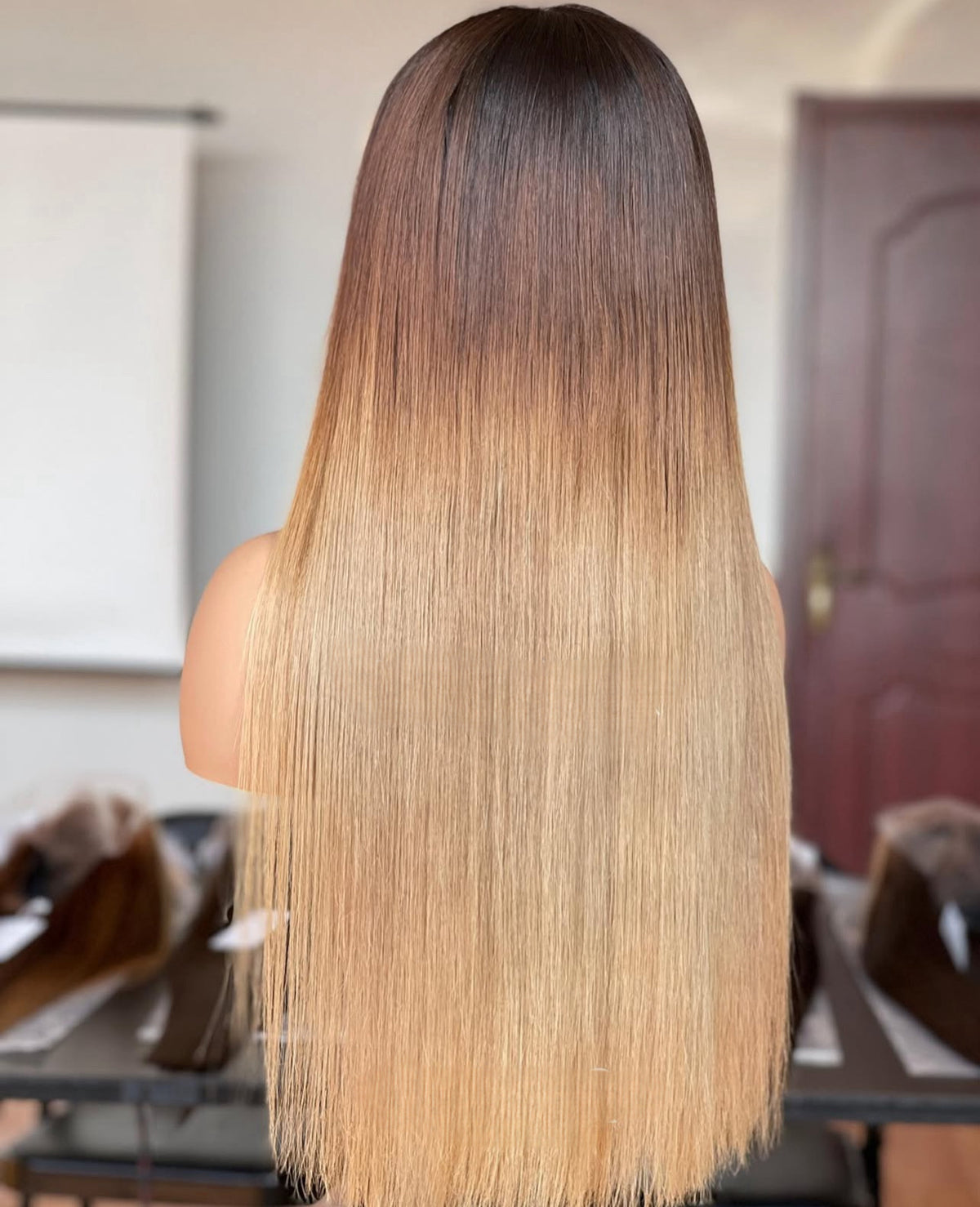 Butter Silk – Soft Blonde Waves in Natural Gradient 13x4