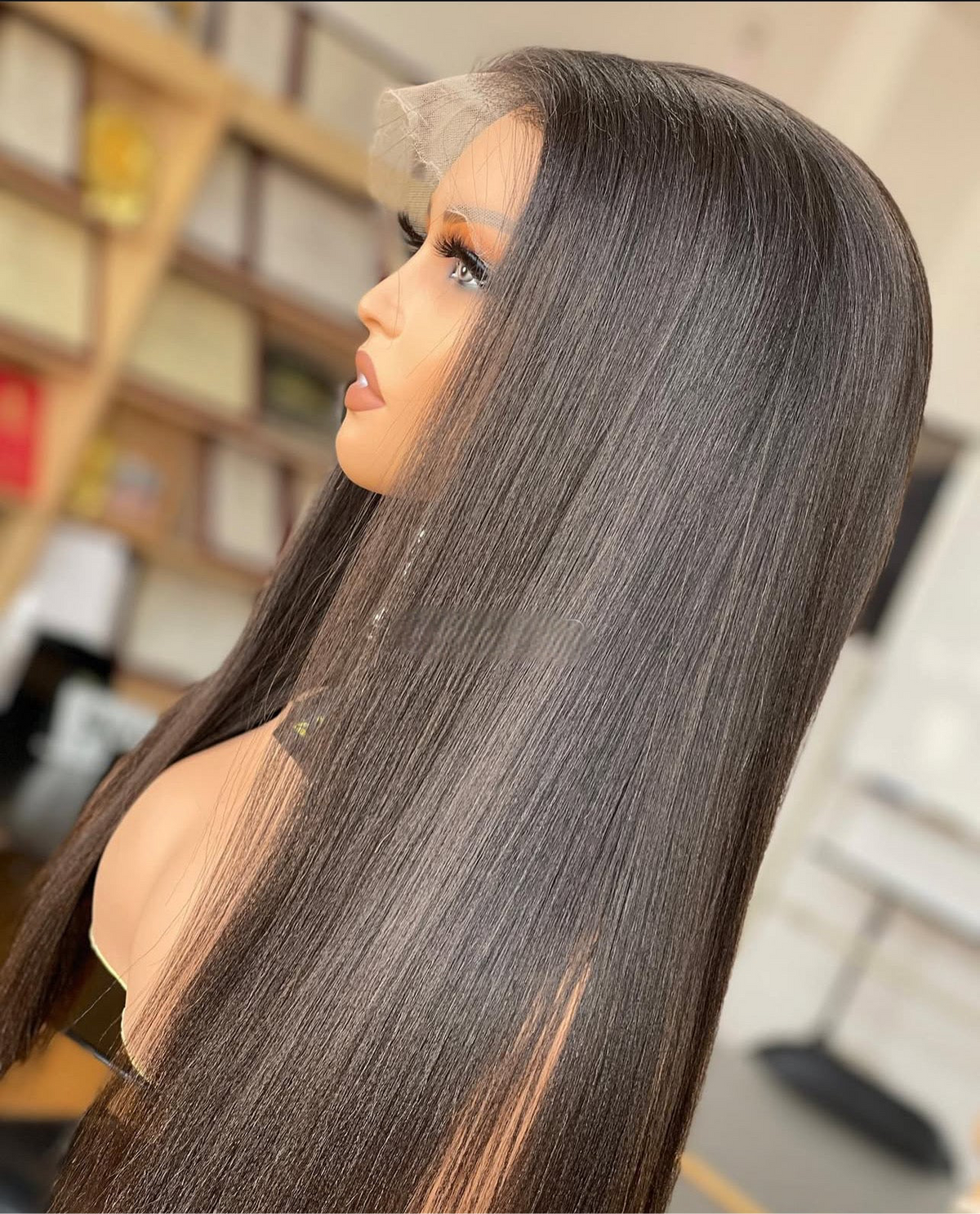 Noir Essence – 13x4 Jet Black HD Lace Wig