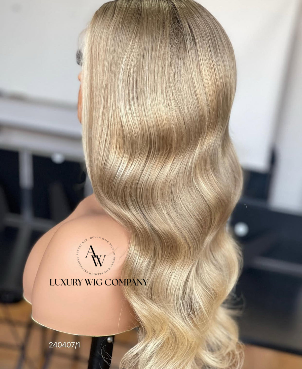 (VIP) Sweet-Honey Amber Premium 5.0 Knot Balayage Raw Virgin Hair Glueless Lace front luxury 13x5 , Summer Season Sale (Vip Sale) Hot Selling 100% human hair Single Donor hair