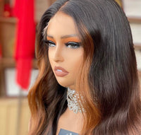 Balayage Brown Chestnut– Platinum Melt Luxury Wig | Premium 5.0 HD Lace | Glonal Bestseller