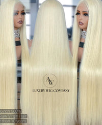 (VIP) Summer luxe 613 Honey Blonde HD Lace Front Wig, Summer Season Sale (Vip) 13x5 Hot Selling 100% Human Hair Russian Single Donor Wig - Popular