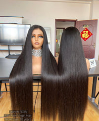 Noir Essence – 13x4 Jet Black HD Lace Wig