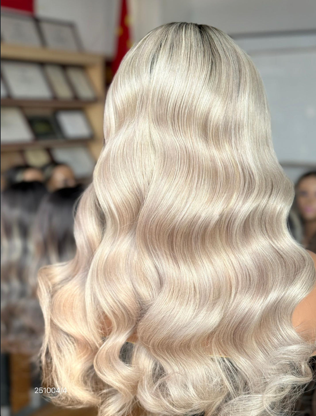 New Upgraded Irina Élégance™ – Ultra (VIP) Platinum 2.0 Soft Wave 13x5 HD Lace Frontal | Natural Flow | Sculpted Texture VIP Exclusive Wig