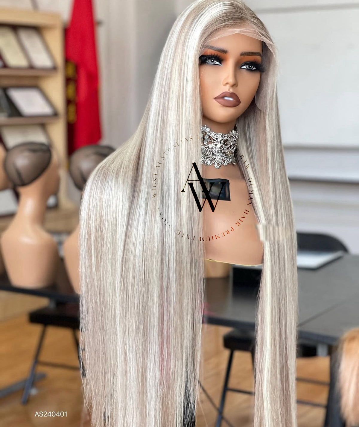 Icy Melt highlight wig AllWIGS.au – Premium Luxury Balayage Wig Collection (VIP Sale)