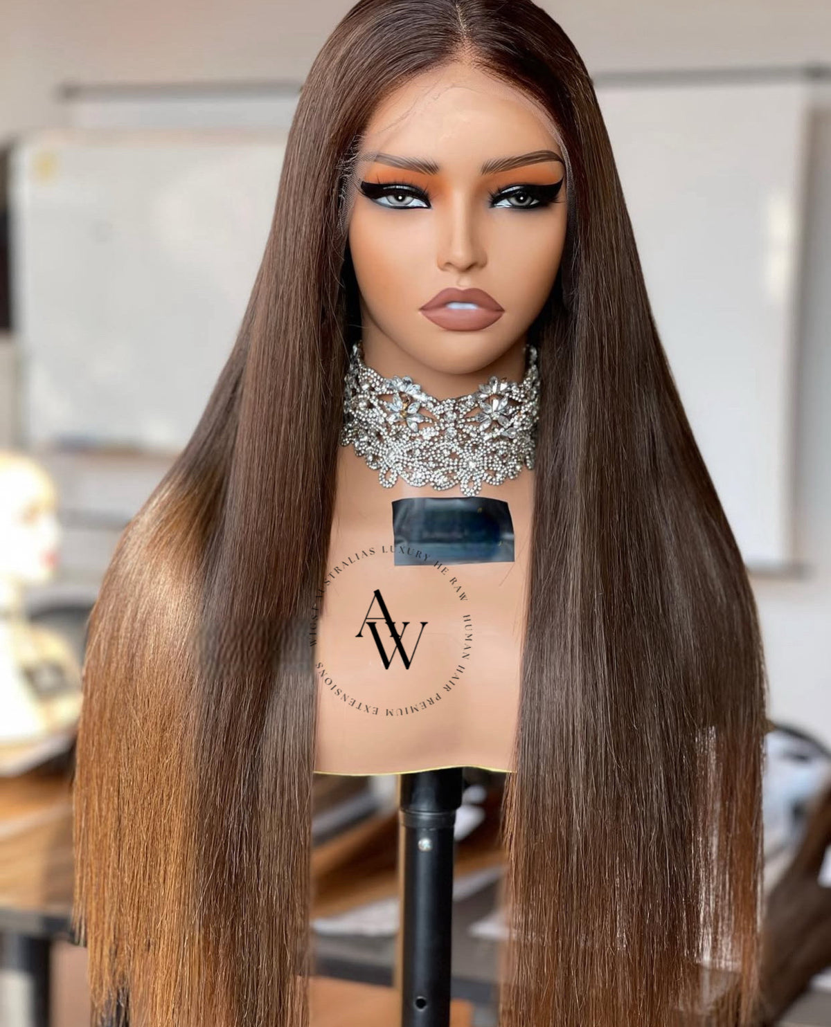 Butter Beacon Brown – Luxury Balayage Summer Sale Wig (28”, 34”, 38”)