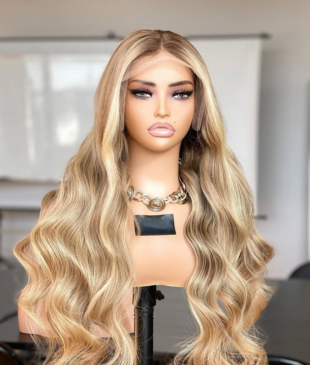 Toffee Glow – HD Wig with Caramel Wig 13x4