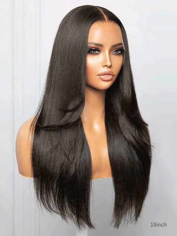 Upgraded Plantinum 2.0 Lace - Most Popular - Allwigs.Store™️ Lace Frintal Black Straight ) (VIP) New Jet Black Straight Summer HD Lace Front Wig HD Transparent Luxury Premium Wig 5D Lace Front Wig, Hot Selling Summer sale, 5.0 Knot Luxury 100% Human hair