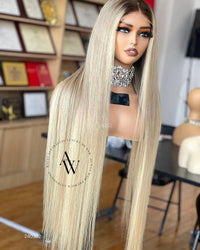 Honey Blonde Wig AllWIGS.au – Premium Luxury Balayage Wig Collection (VIP Sale)