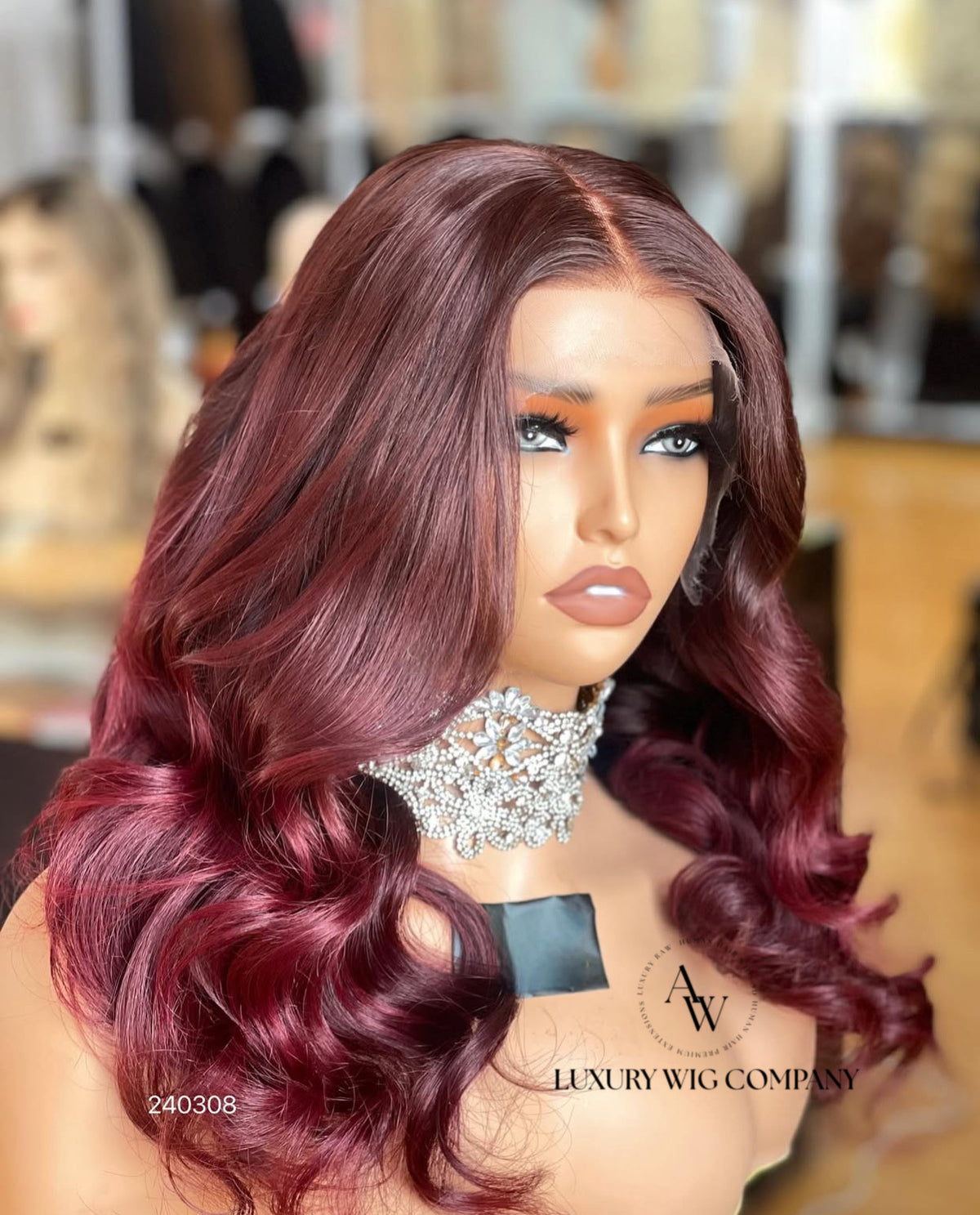(VIP) Amethyst Dream RunWay  5.0 Knot HD Lace Front 5D Wig Summer Sale (Vip) Hot Selling 100% Human hair Single-Donor