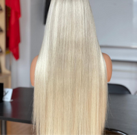 Icy Silk – HD Lace Straight Platinum Blonde Custom Wig