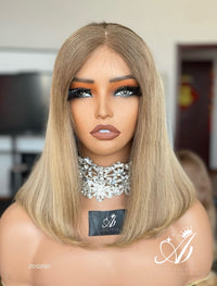 Champagne Pearl Balayage — 5.0 Luxury Lace (Russian Single Donor)