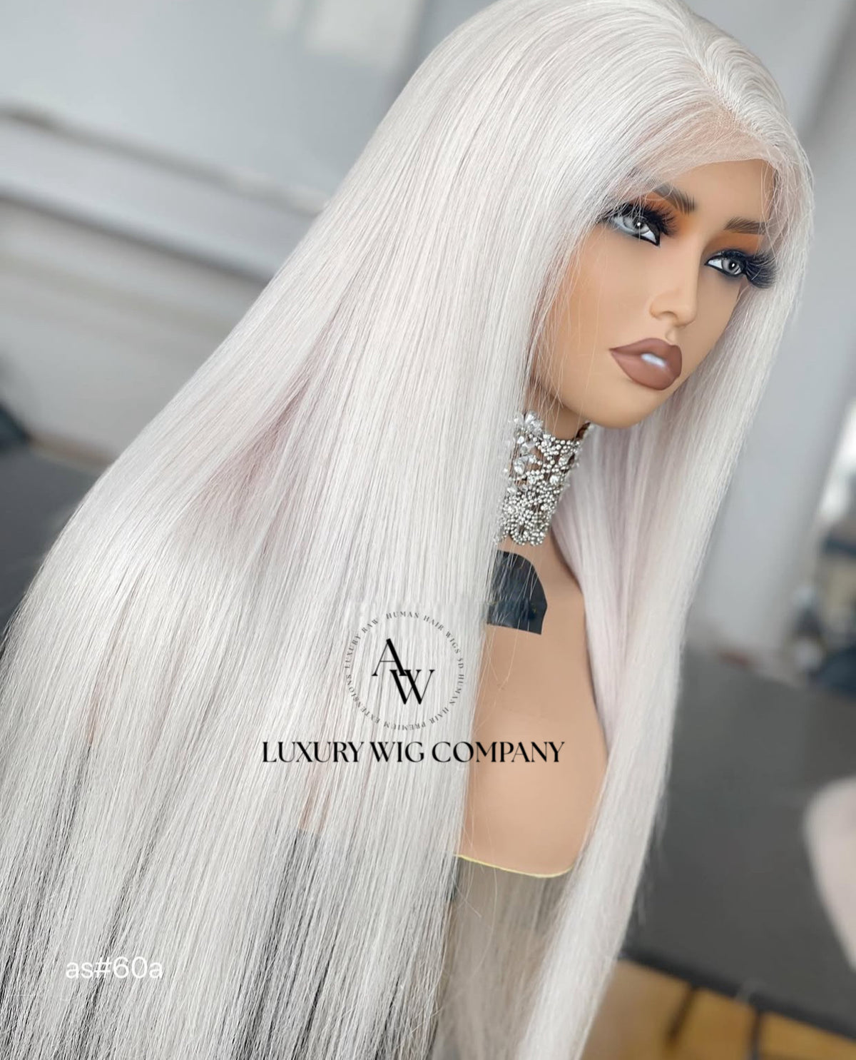 (VIP) Platinum Glow HD Lace Front Wig Premium Luxury Soft HD 5.0 Knot