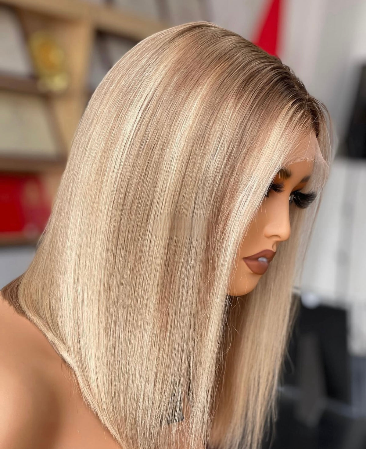Light Blonde Balayage Wig – Luxury HD Lace | AllWIGS.au