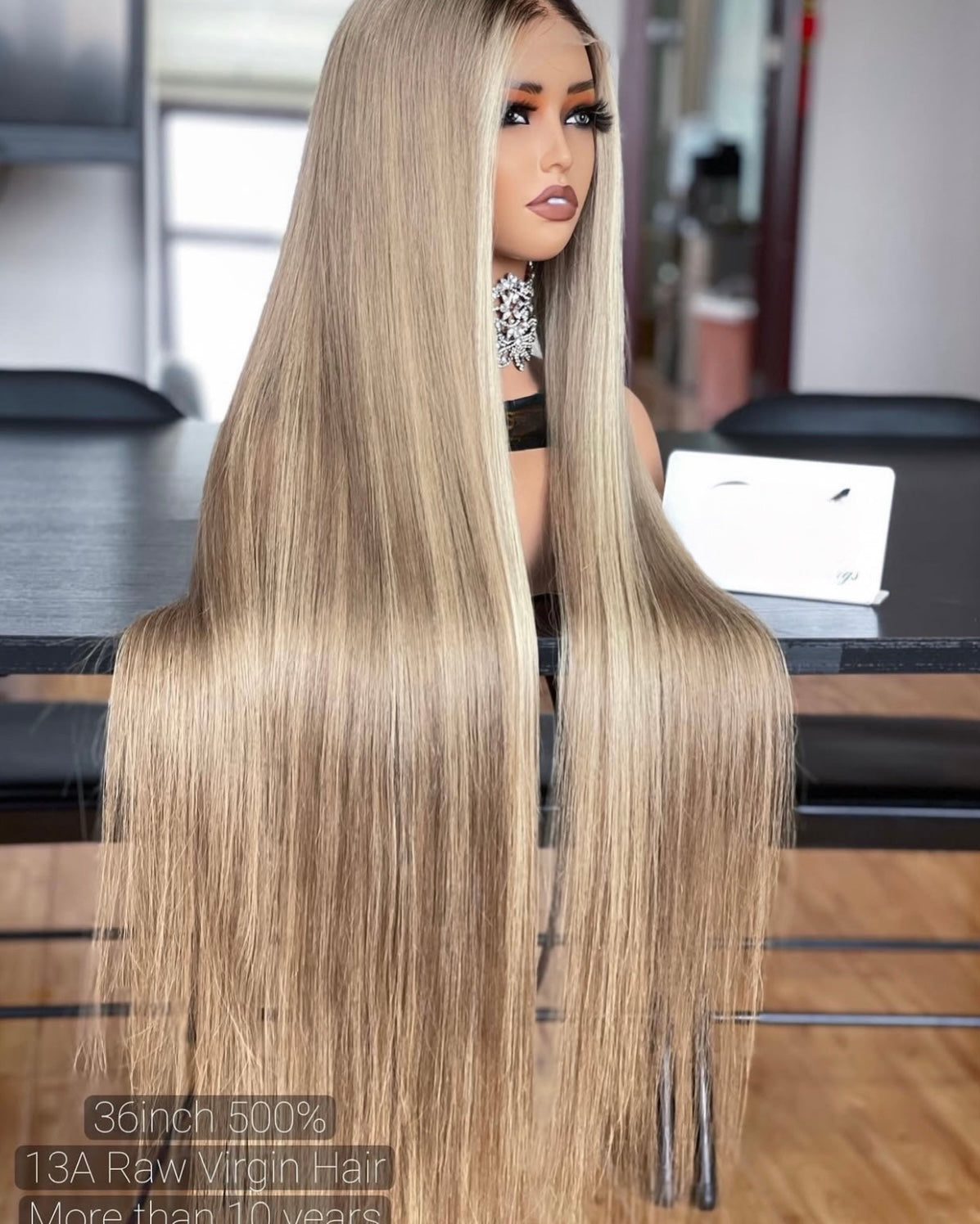 Toffee Blonde – HD Lace Balayage Wig - Elegant Blonde Wig single donor 13x4 Wig - The Beyonce Wig