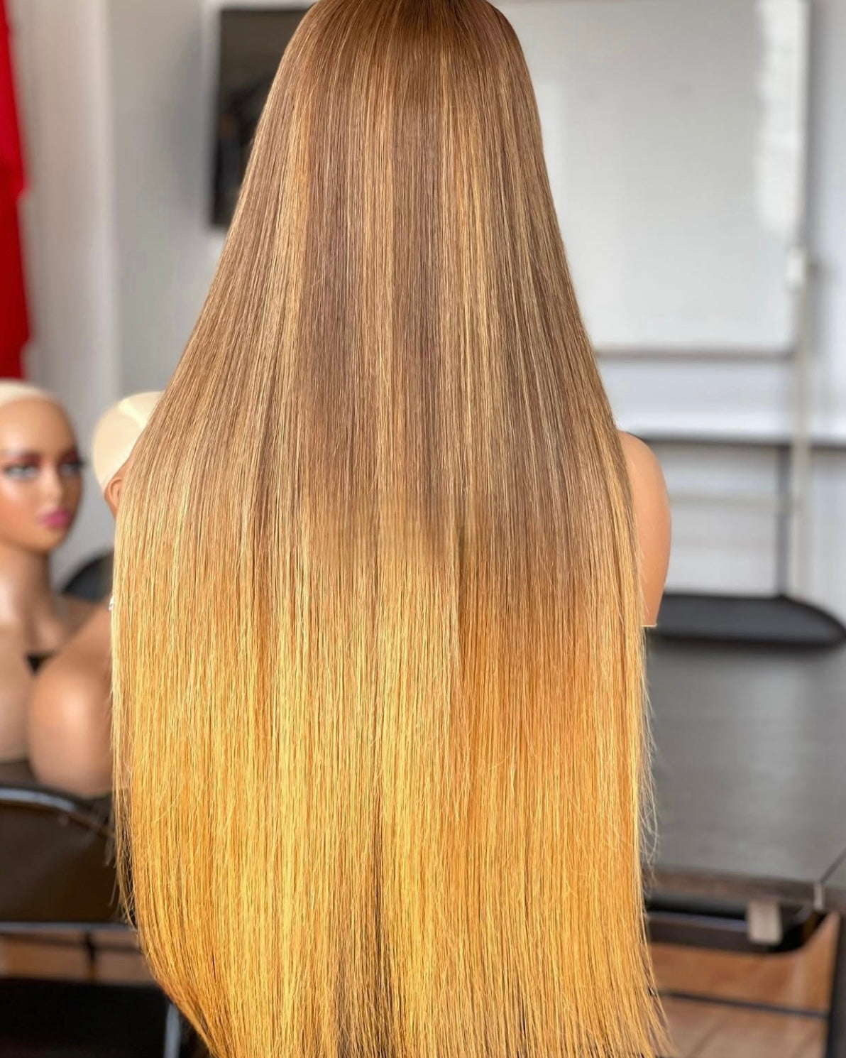 Golden Muse – Honey Blonde Balayage HD Lace Wig 13x4