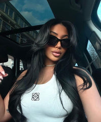 Vanessa Vacay Unit 360 lace, glueless, natural black wig — luxury wig