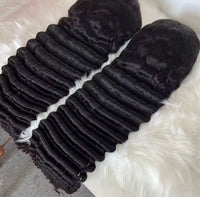 (VIP) Ariel Deep Wave HD 13x5 Lace Front Wig Water Wave Lace Front Perfect Vacation Unit Season HD Luxury Wig Sale, Hot Selling 100% Human Hair Single donor Wigs