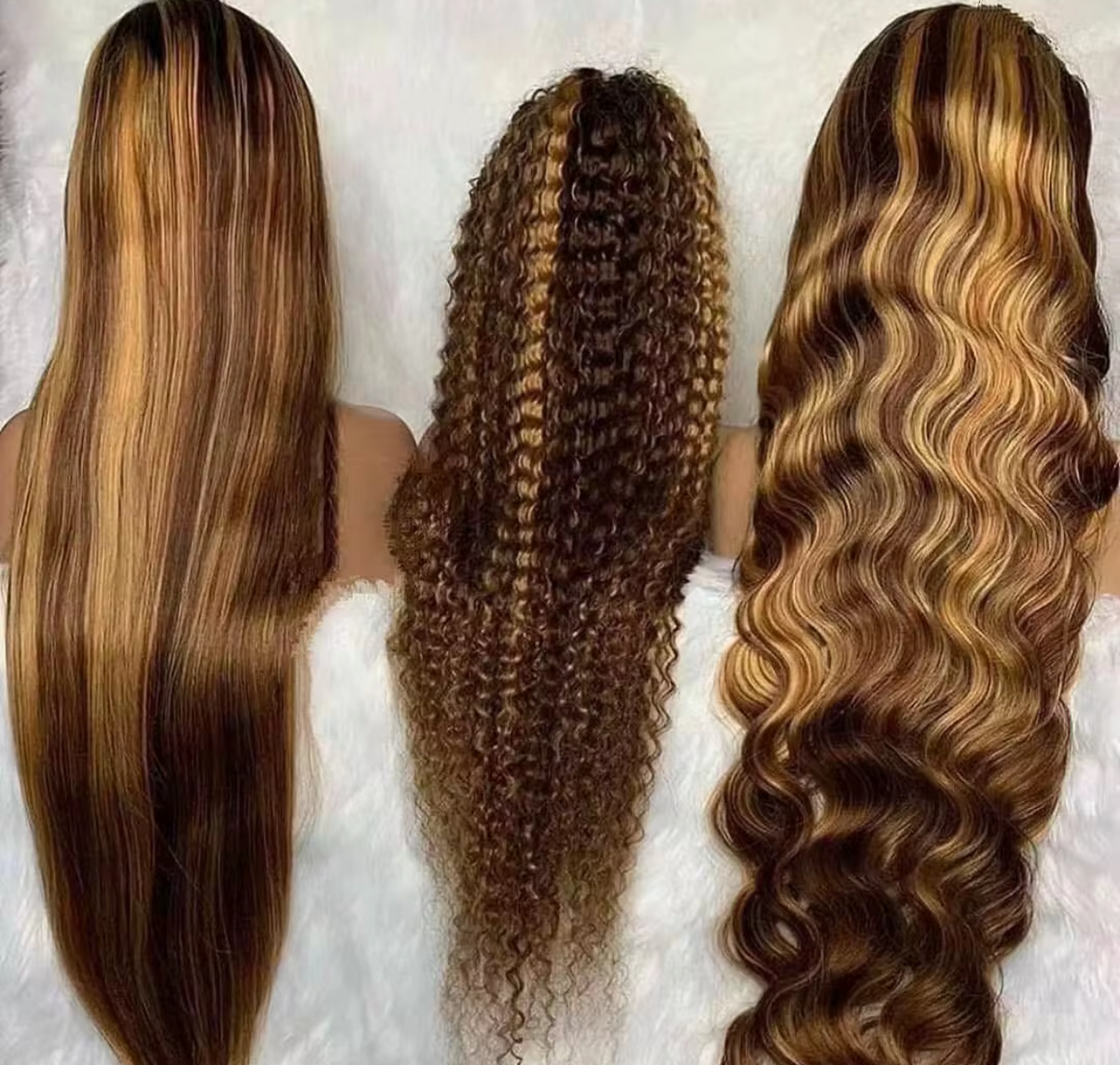 (VIP) Shanice Brown Highlight Straight Honey Transparent HD Lace front Honey HD 100% Humair hair Lace Front Wig, Season Sale Hot Selling Summer Wig 13x4 luxury hair